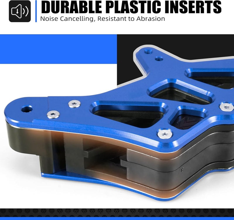 NICECNC Blue Motorcycle Chain Guide Aluminum Compatible with Husaberg FE FX TE 2009-2013,Compatible with Husqvarna 125-501 2014-2023，Compatible with Husky TC 85 2018-2019,See Fitment - Image 4